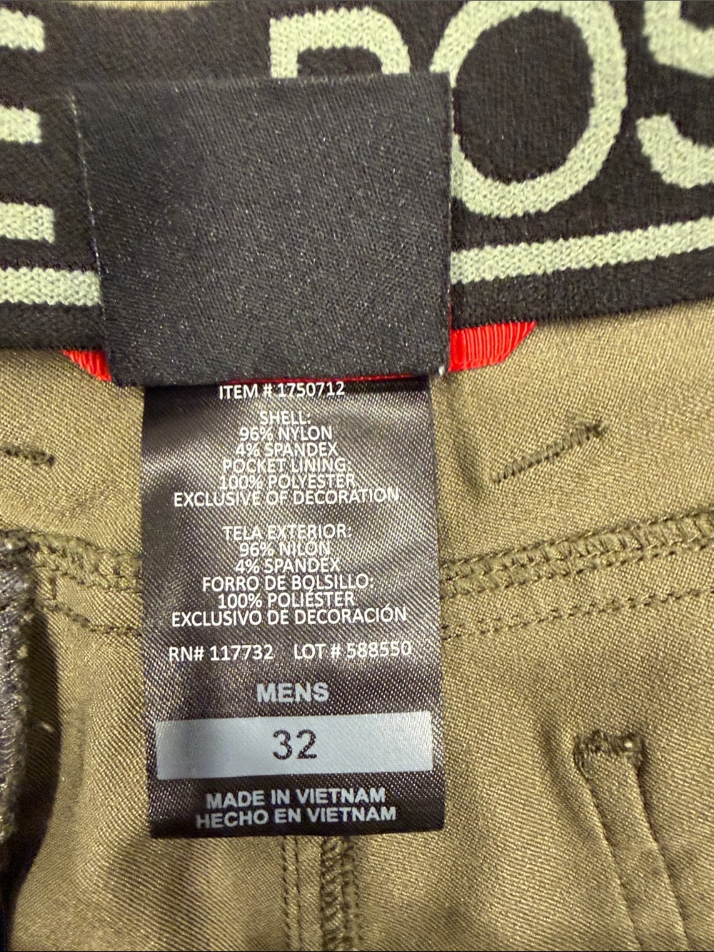 Gerry Olive Utility Hybrid Shorts - Picture 6 of 12